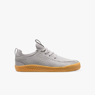 Vivobarefoot Primus Knit II - Juniorit Koulukengät Harmaat - KJA187635